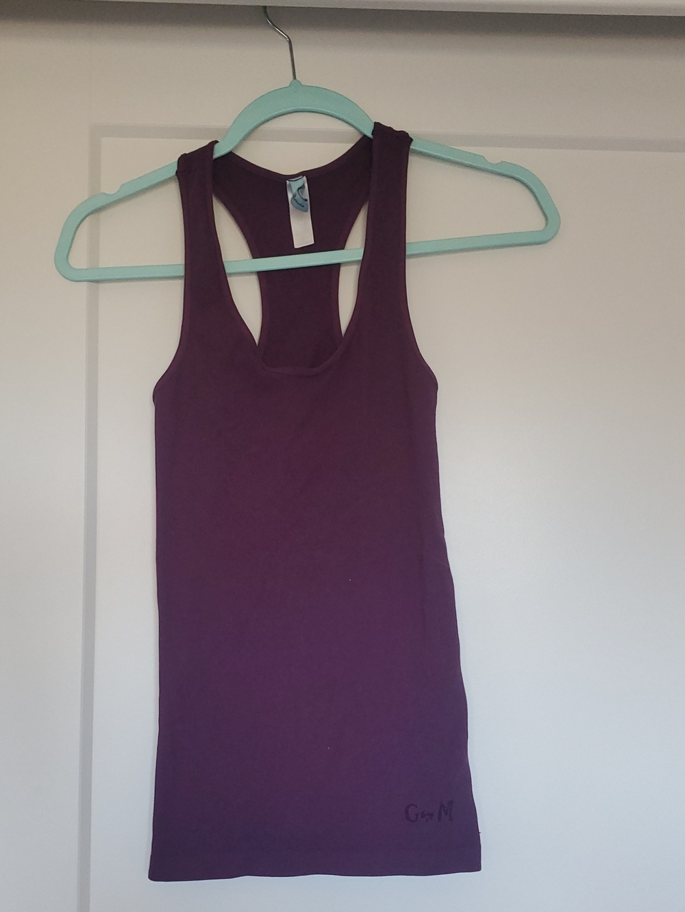 Guess by Marciano Plum Racerback Tank Top